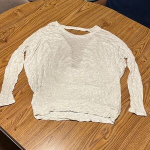 Wilfred Light Gray Long Sleeve Tee